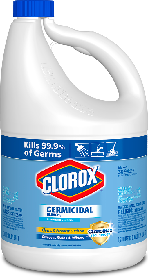 CLOROX Germicidal Liquid Bleach, Jug 3.58L