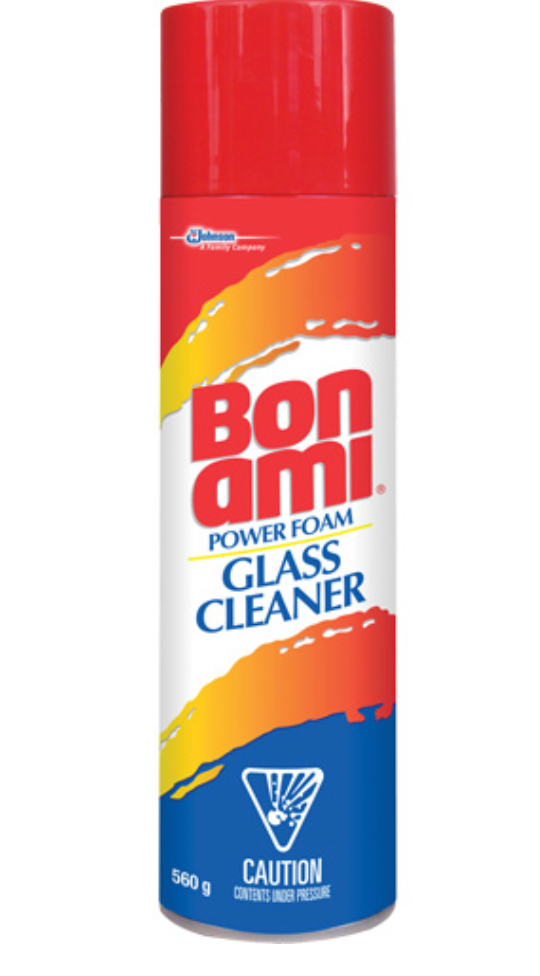 Bon Ami® Power Foam Glass Cleaner, 560 g, Aerosol Can