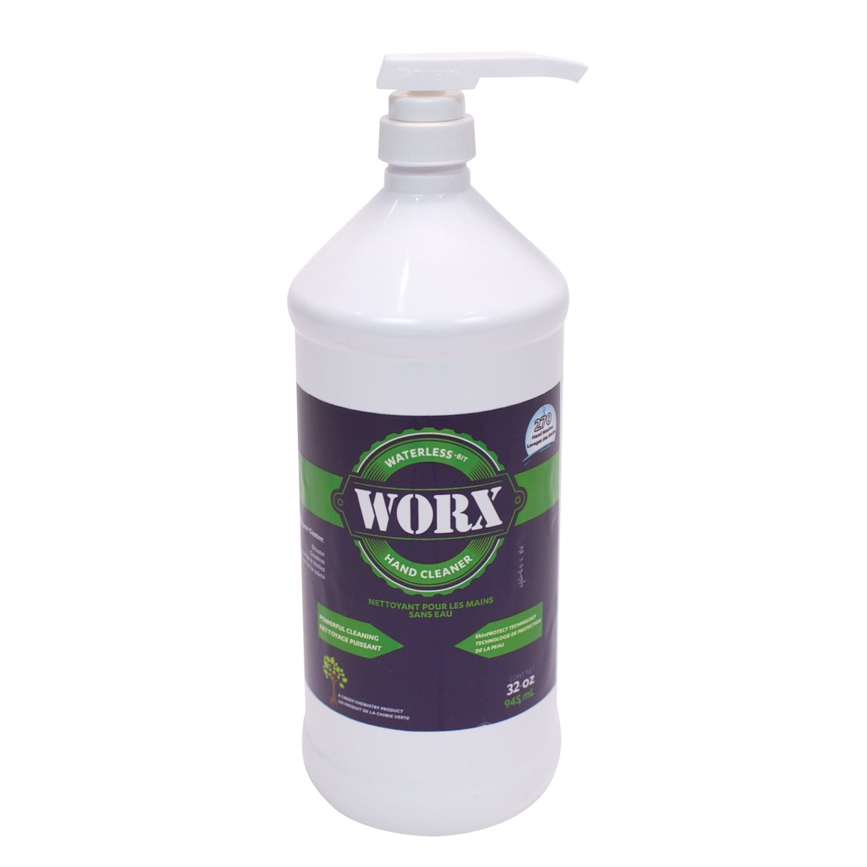 WORX Waterless Hand Cleaner, Liquid, 945 ml, Bottle, Citrus