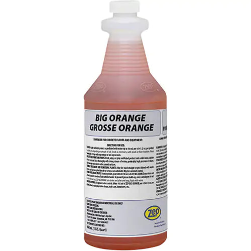 ZEP Big Orange Industrial Degreaser & Graffiti Remover, 0.94 L