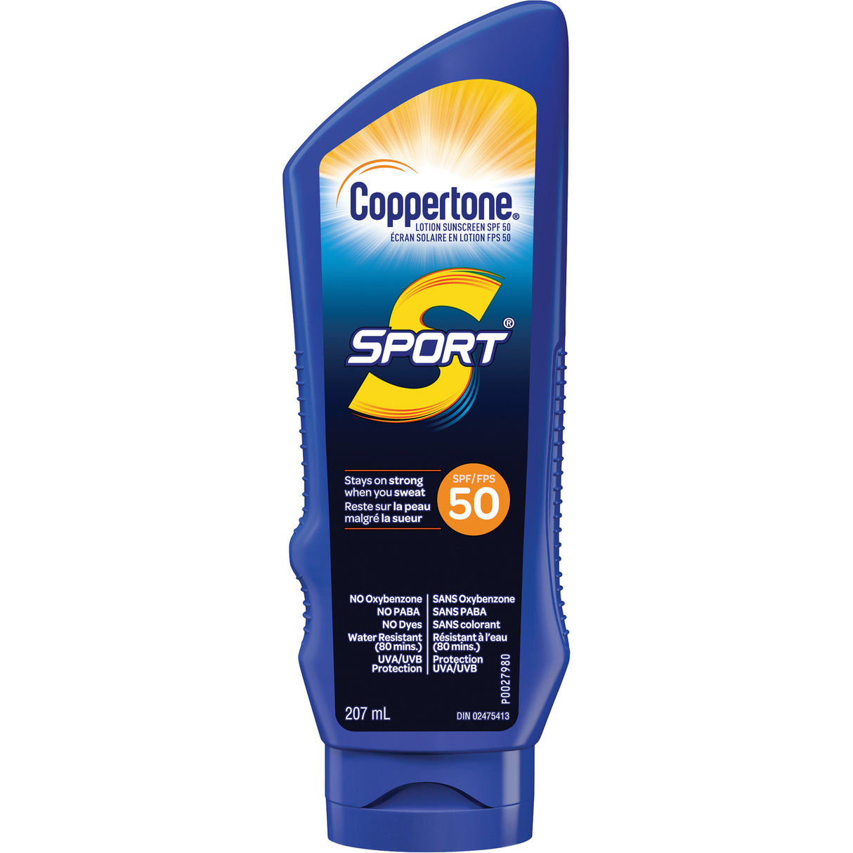COPPERTONE Sport® Water Resistant Sunscreen, SPF 50, Lotion