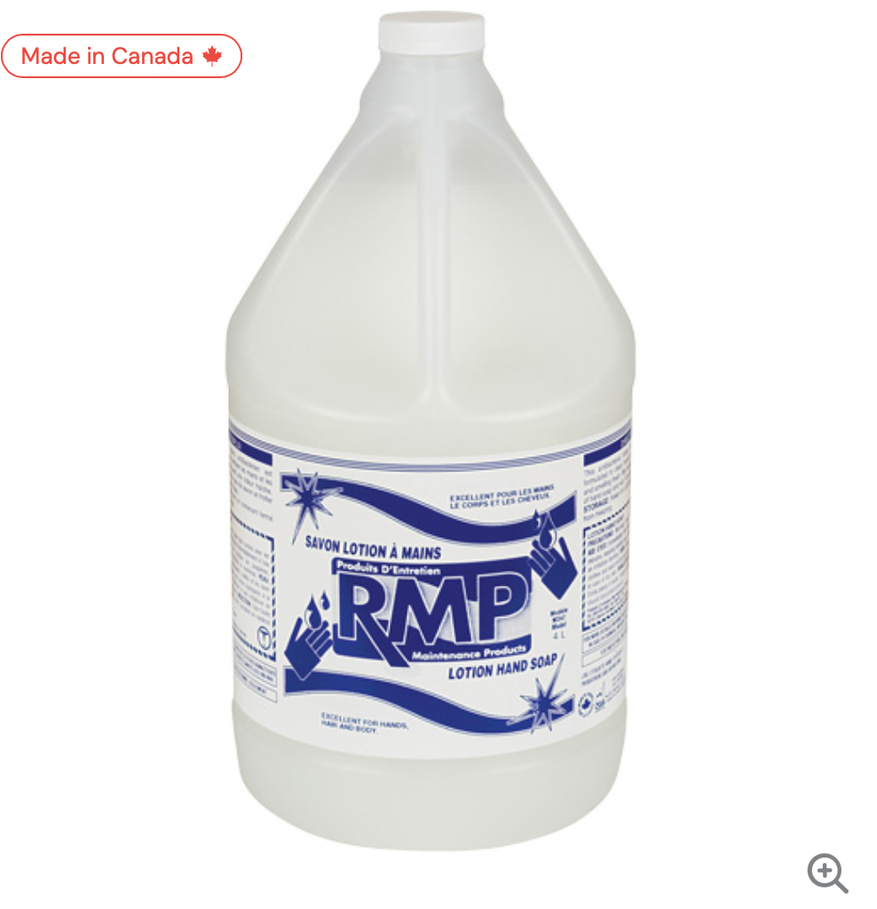 Perlux White Hand Soap, Liquid, 4 L, Scented