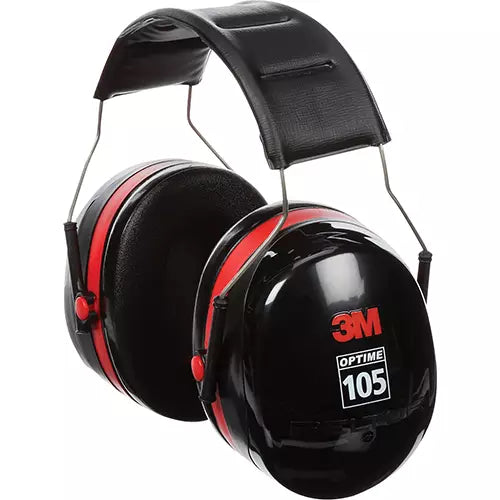 3M Peltor‚Ñ¢ Optime‚Ñ¢ 105 Series Earmuffs, Headband, 30 NRR dB