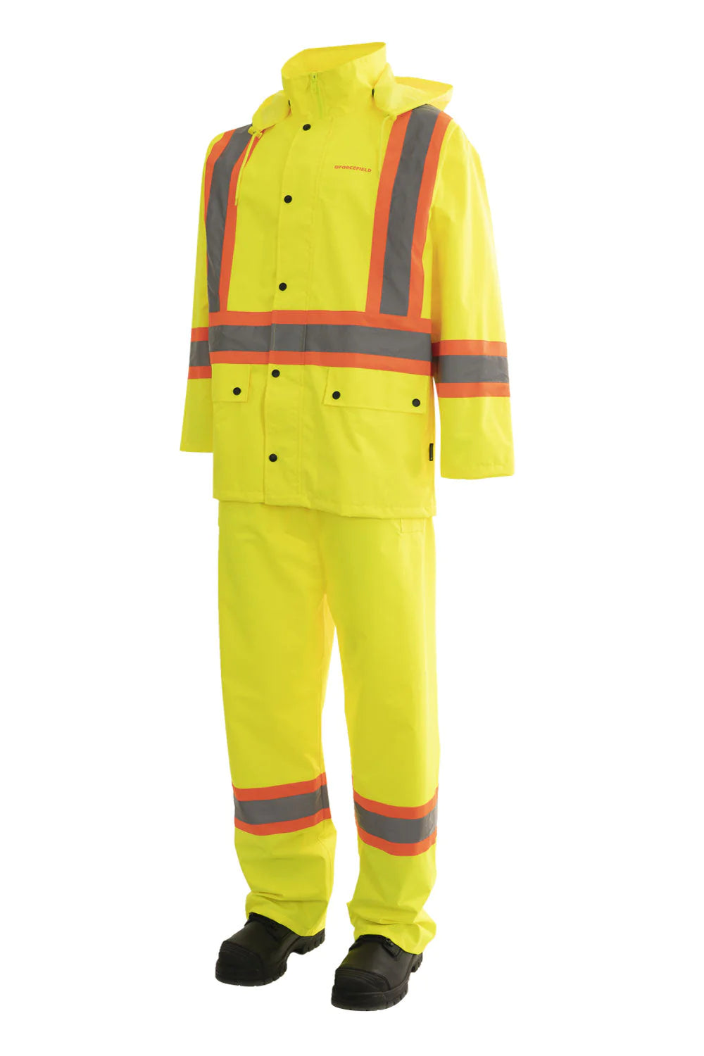 CSA 3 Piece Hi Vis Rain Suit