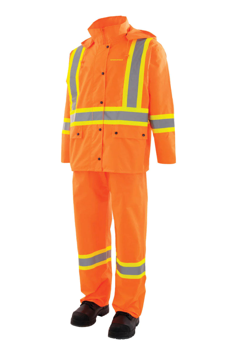 Forcefield / Oxgear CSA 3 Piece Hi Vis Rain Suit