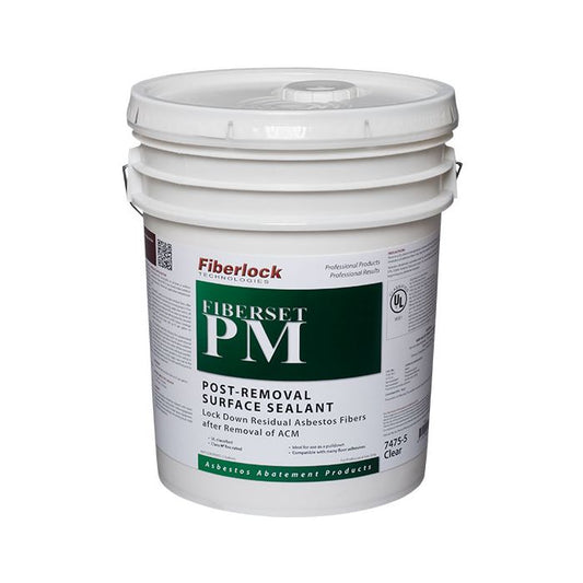 Lockdown, Fiberset PM Clear - 5 GAL Pail