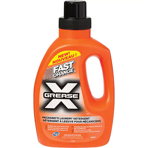 Fast Orange¬Æ Grease X Laundry Detergent, Jug 1.18L