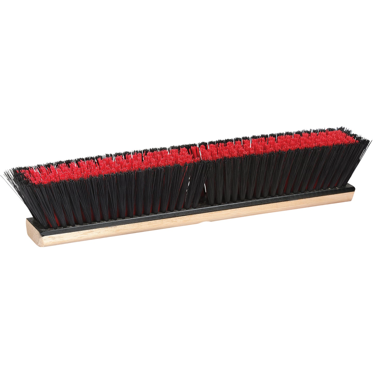 Combination Push Broom, 24", Coarse/Medium, PVC Bristles