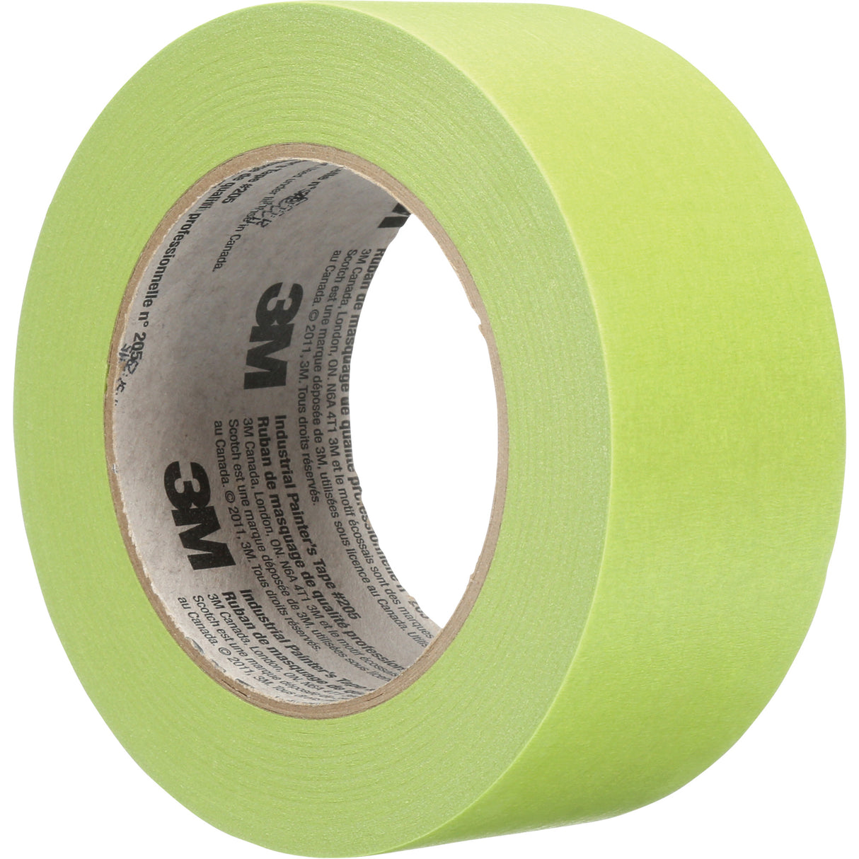 3M  Industrial Painter's Tape, 48 mm (2") x 55 m (180'), Light Green