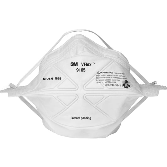 9105S VFlex‚Ñ¢ Particulate Respirators, N95, NIOSH Certified, Small