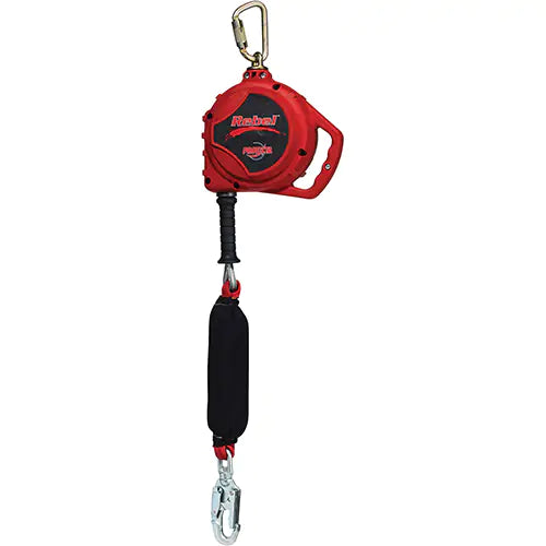 Rebel‚Ñ¢ Self Retracting Lifeline for Leading Edge, 20', Galvanized Steel, Swivel