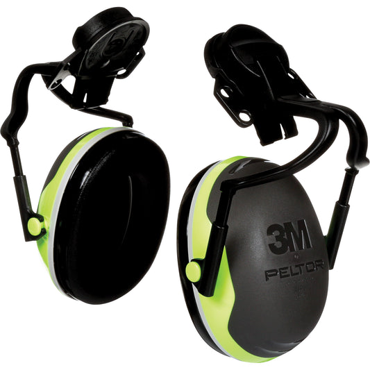 3M Peltor‚Ñ¢ X Series X4 Earmuffs, Cap Mount, 26 NRR dB