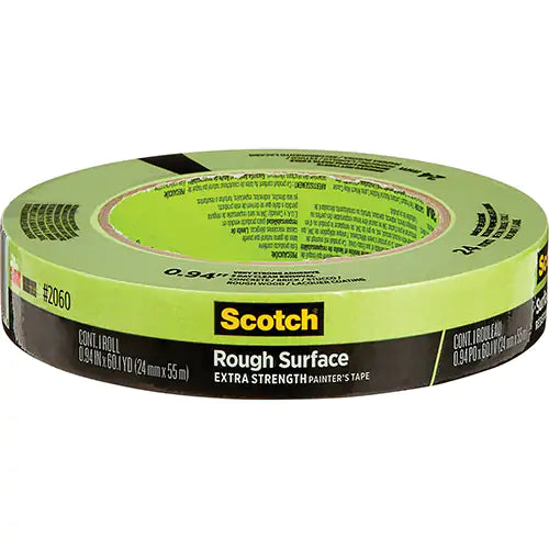 Scotch¬Æ Rough Surface Painter's Tape 2060, 24 mm (1") x 55 m (180'), Green