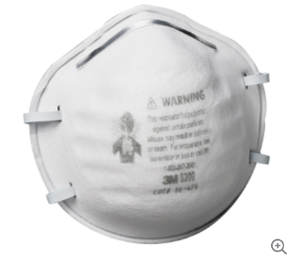 8200 Particulate Respirators, N95, NIOSH Certified