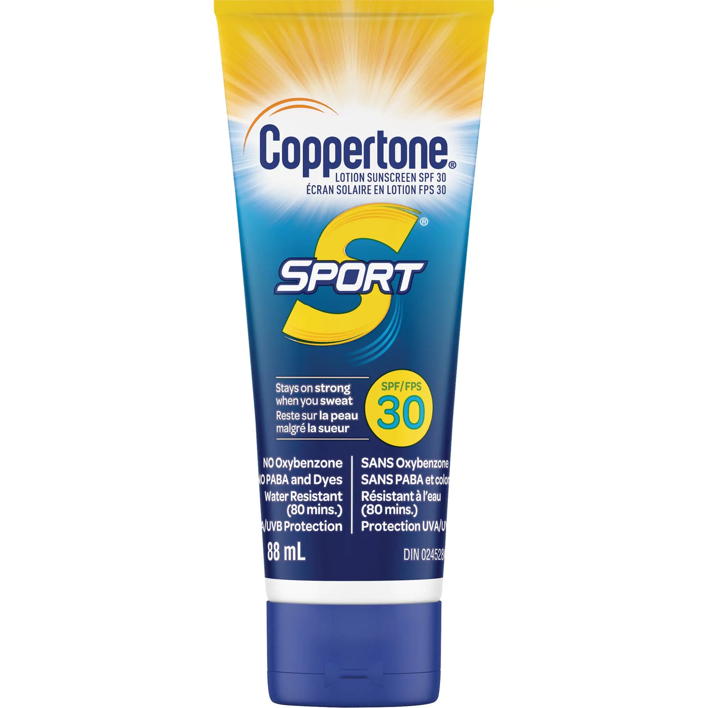 COPPERTONE  Sport¬Æ Water Resistant Sunscreen, SPF 30, Lotion