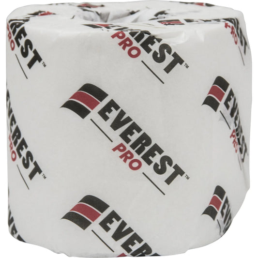 Everest Pro¬Æ Toilet Paper, 2 Ply, 420 Sheets/Roll, 105' Length, White