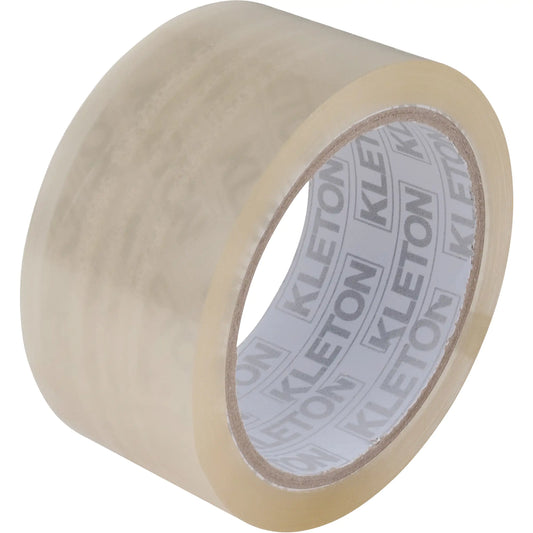 Box Sealing Tape, Hot Melt Adhesive, 1.6 mils, 48 mm (2") x 66 m (216')