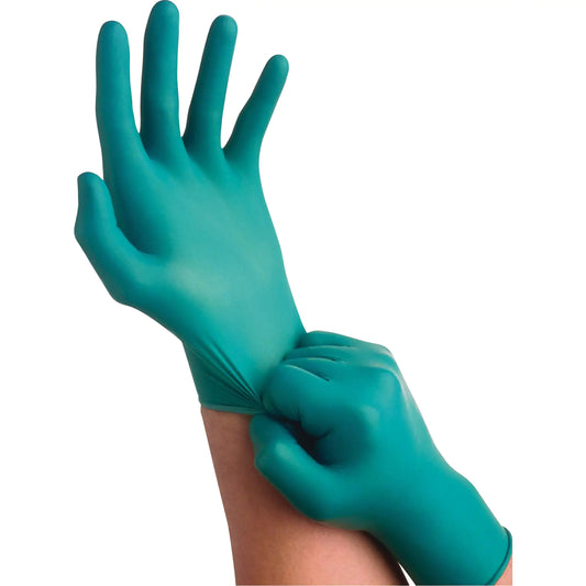 TouchNTuff¬Æ 92-600 Gloves, Large, Nitrile, 5-mil, Powder-Free, Green