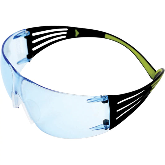 3M  Securefit‚Ñ¢ 400 Series Safety Glasses, Blue Lens, Anti-Fog/Anti-Scratch Coating, ANSI Z87+/CSA Z94.3