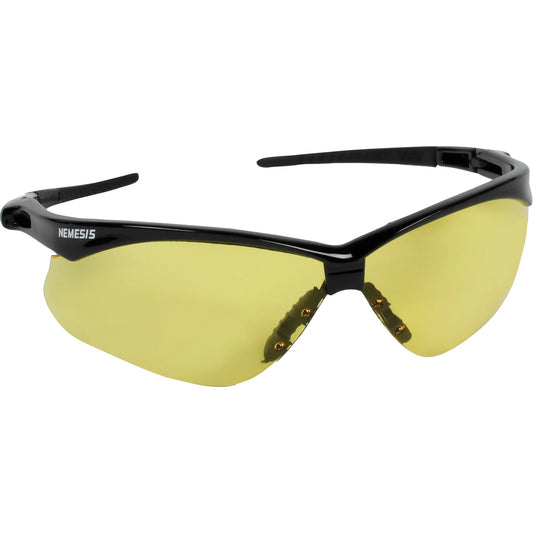 KIMBERLY-CLARK  KleenGuard‚Ñ¢ Nemesis‚Ñ¢ Safety Glasses, Amber Lens, ANSI Z87+/CSA Z94.3