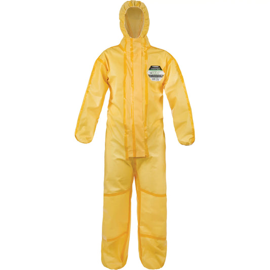 ChemMax¬Æ 1 Coveralls, Polyethylene/Polypropylene, 2X-Large, Yellow